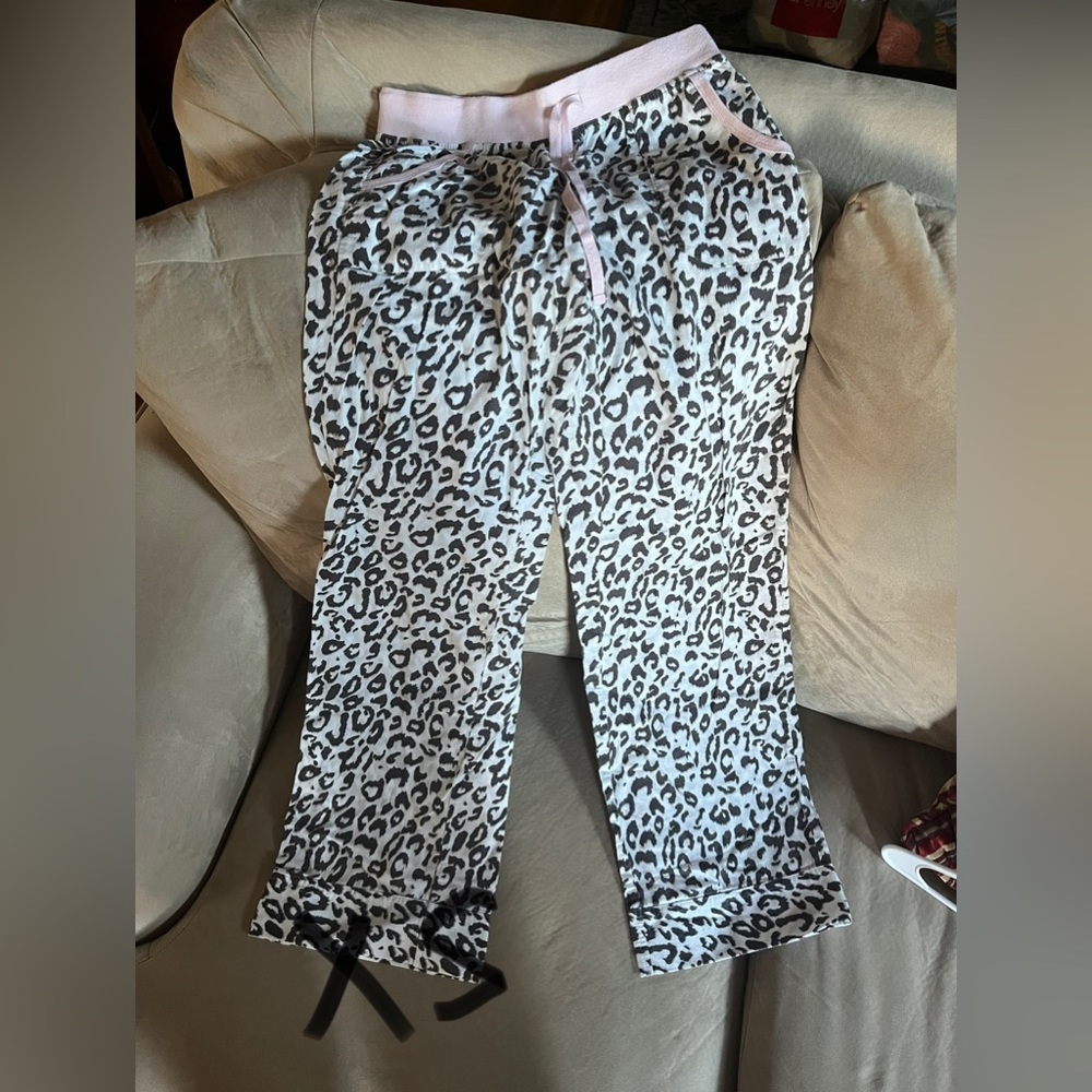 XS Victoria secret leopard pj pants
